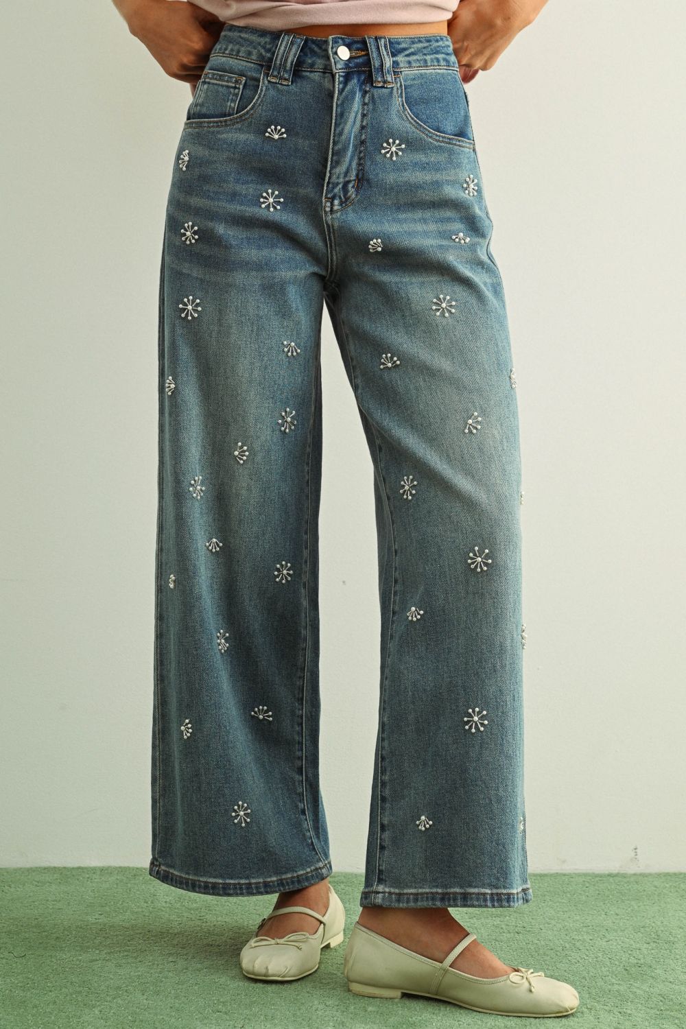 Jeans Dandelions