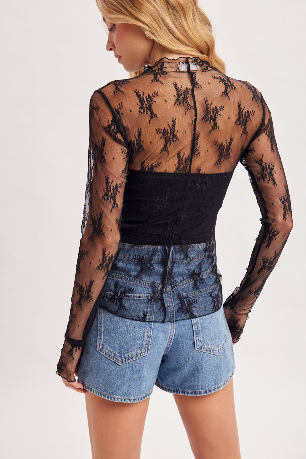 Blusa Flower Lace