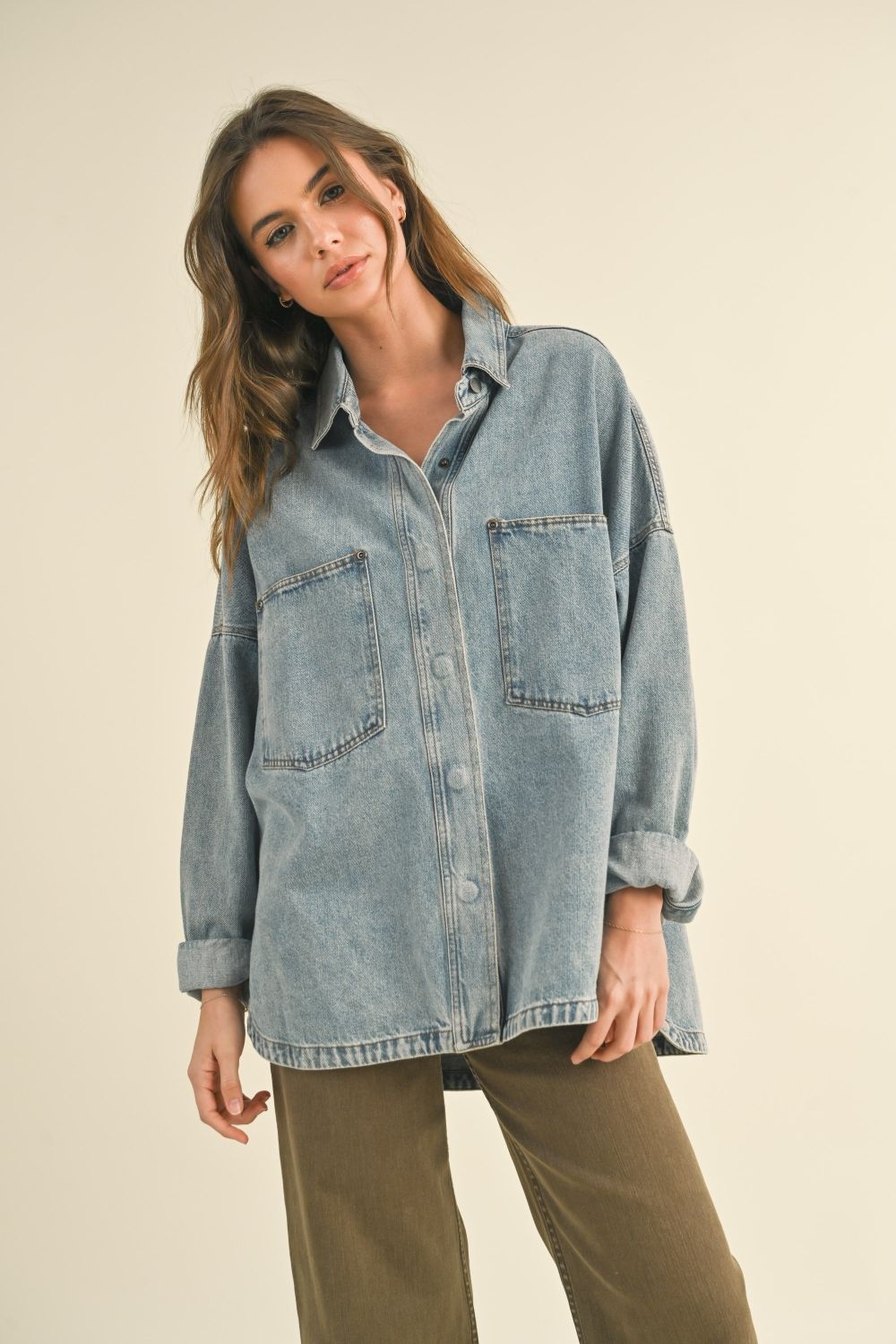 Denim Shacket
