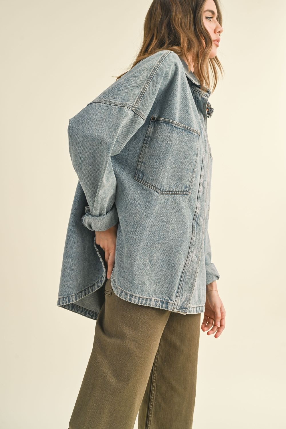 Denim Shacket