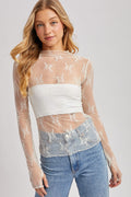 Blusa Flower Lace