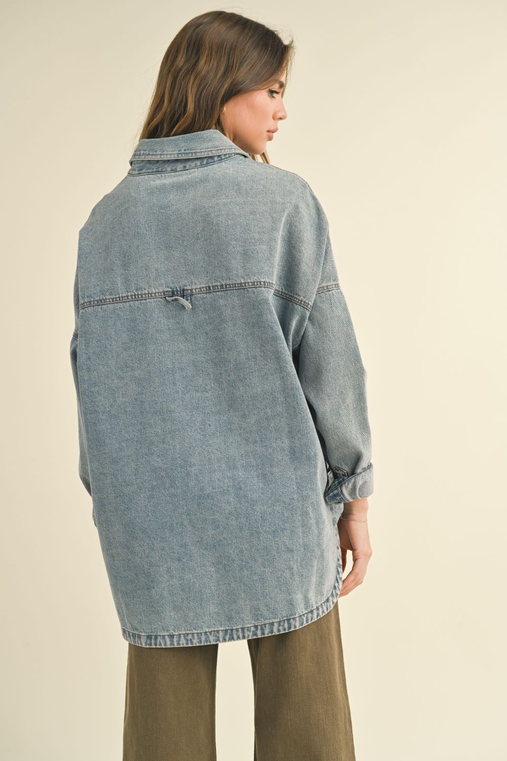 Denim Shacket
