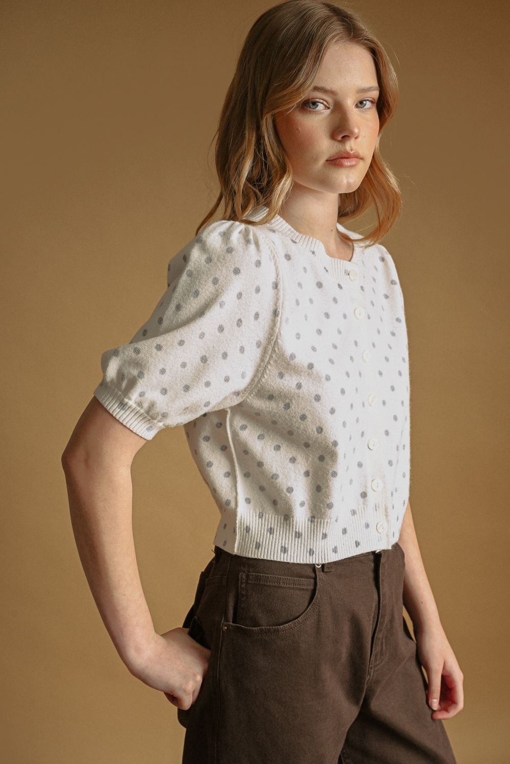 Suéter Polka Dots