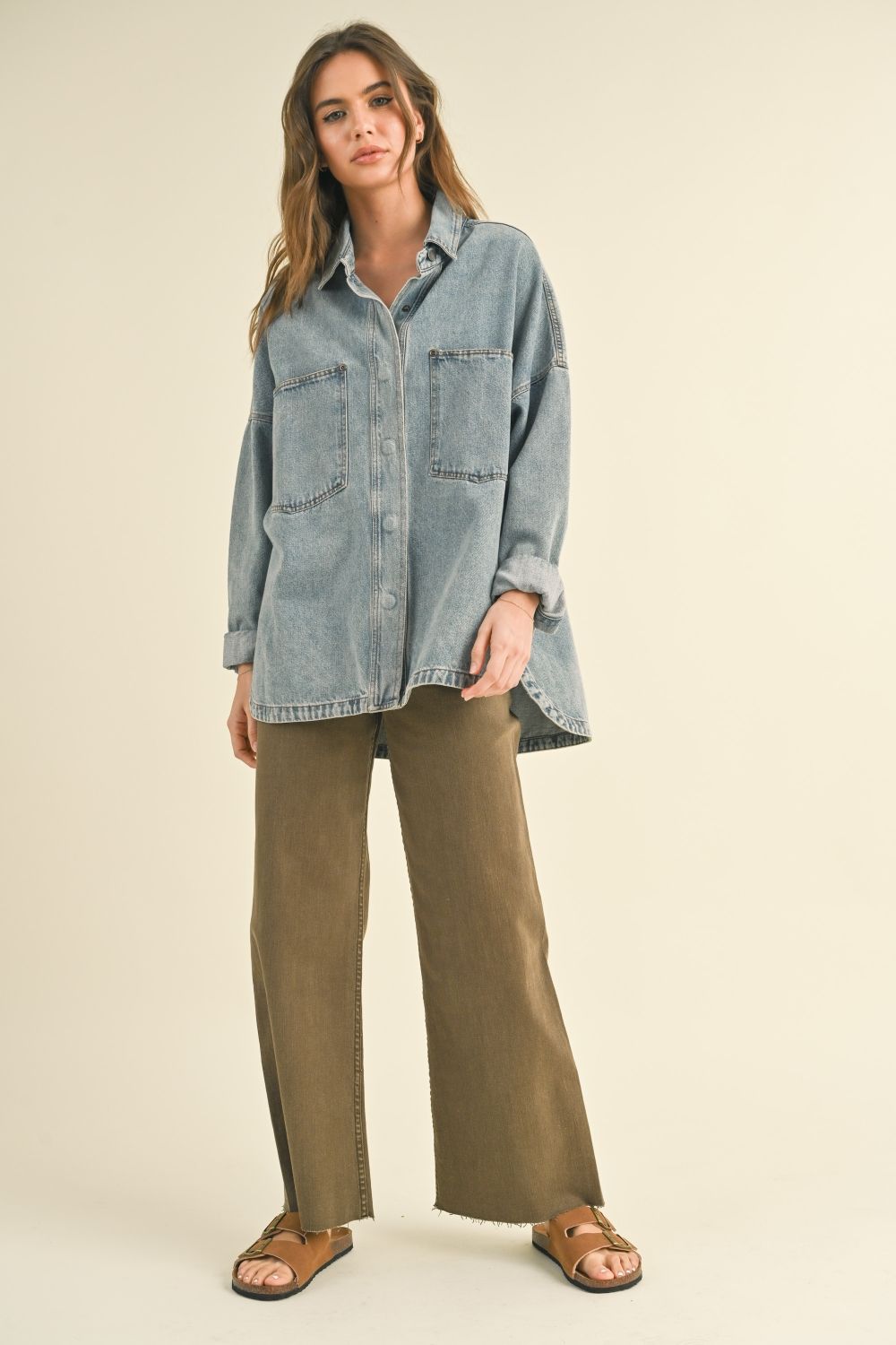 Denim Shacket