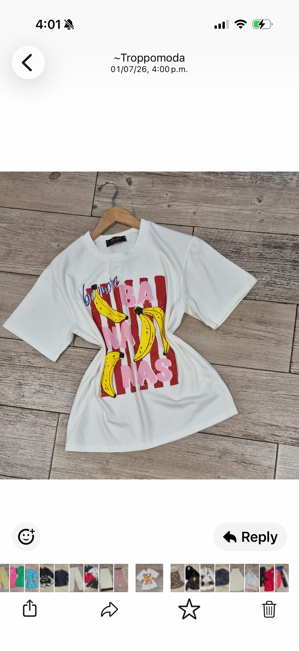 Playera Banana