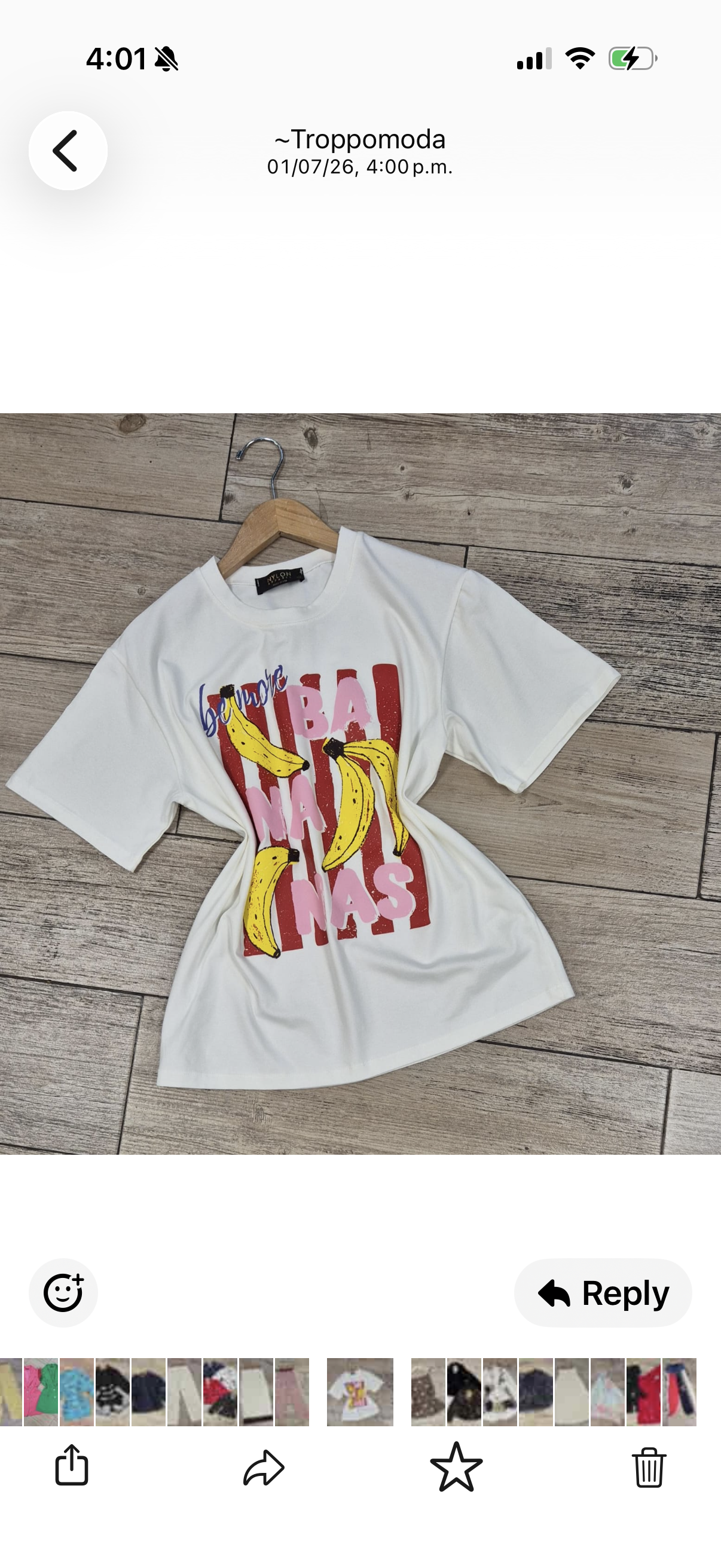 Playera Banana