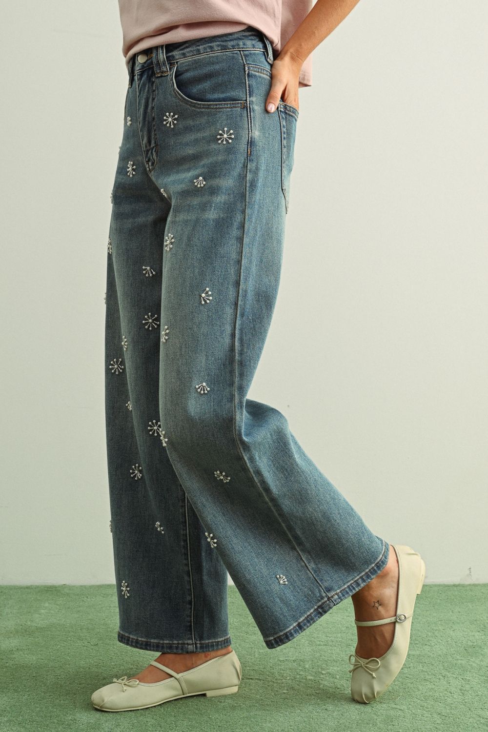 Jeans Dandelions