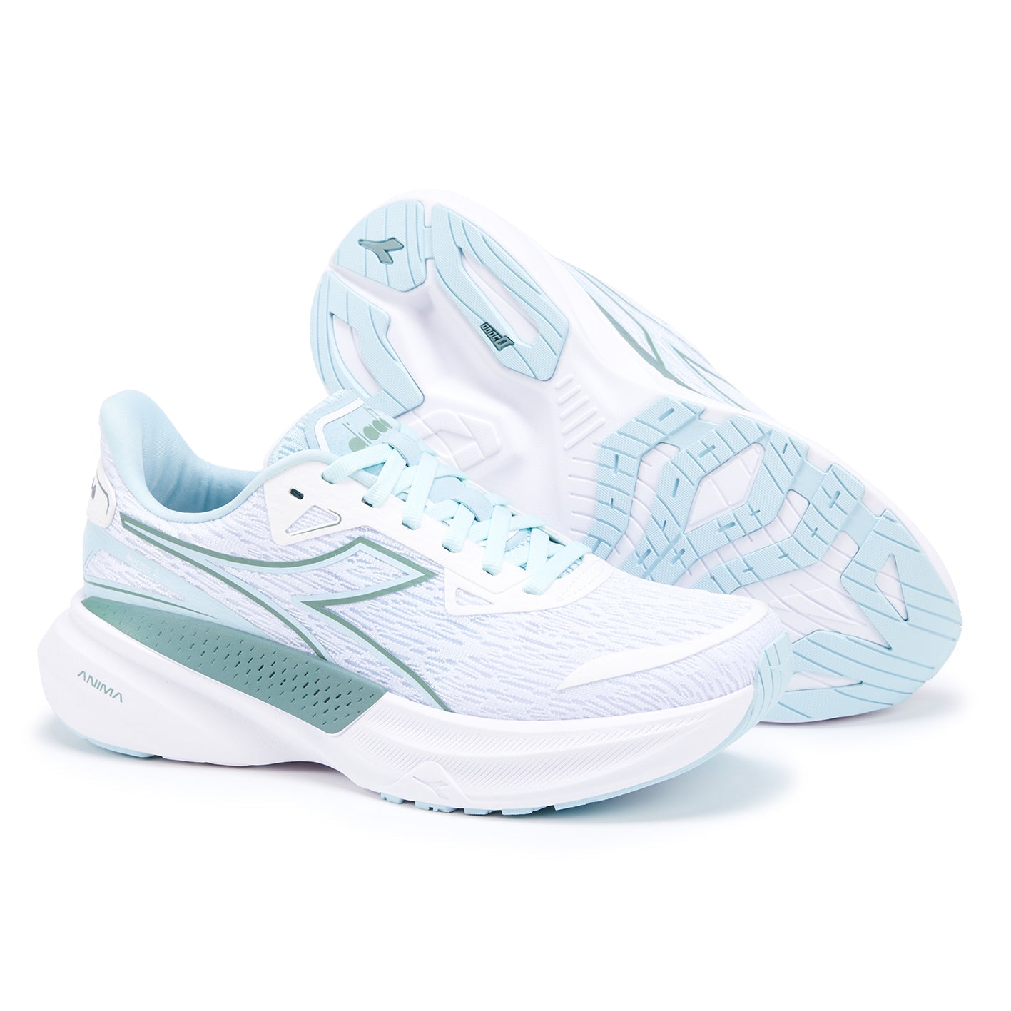 Tenis NUCLEO 2 W White/Pastel Blue Diadora MUJER