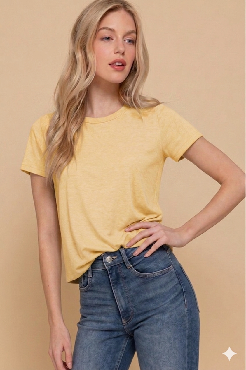 Playera manga corta