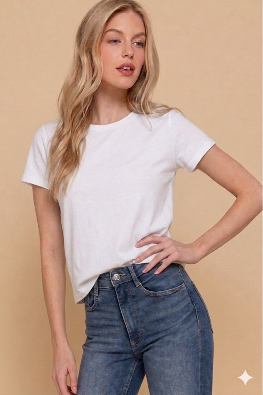 Playera manga corta