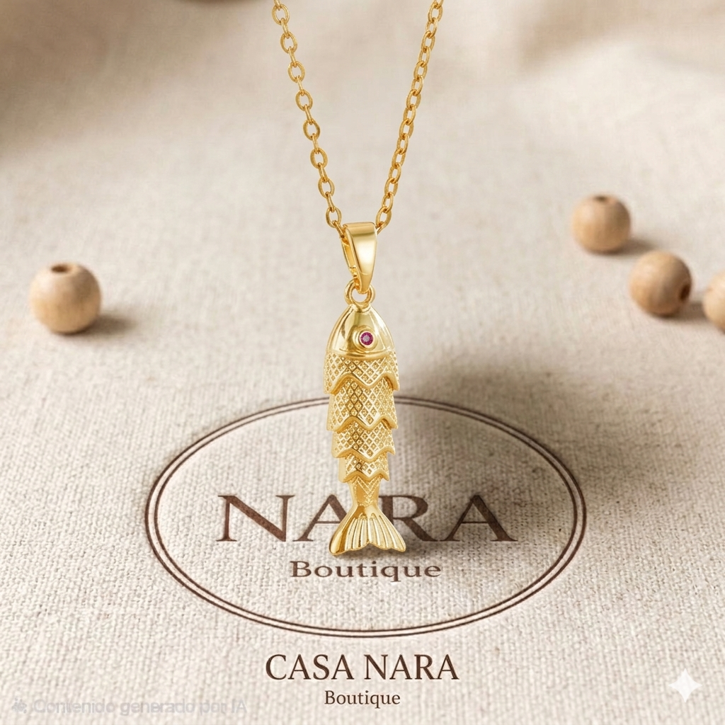 Collar Pez Dorado