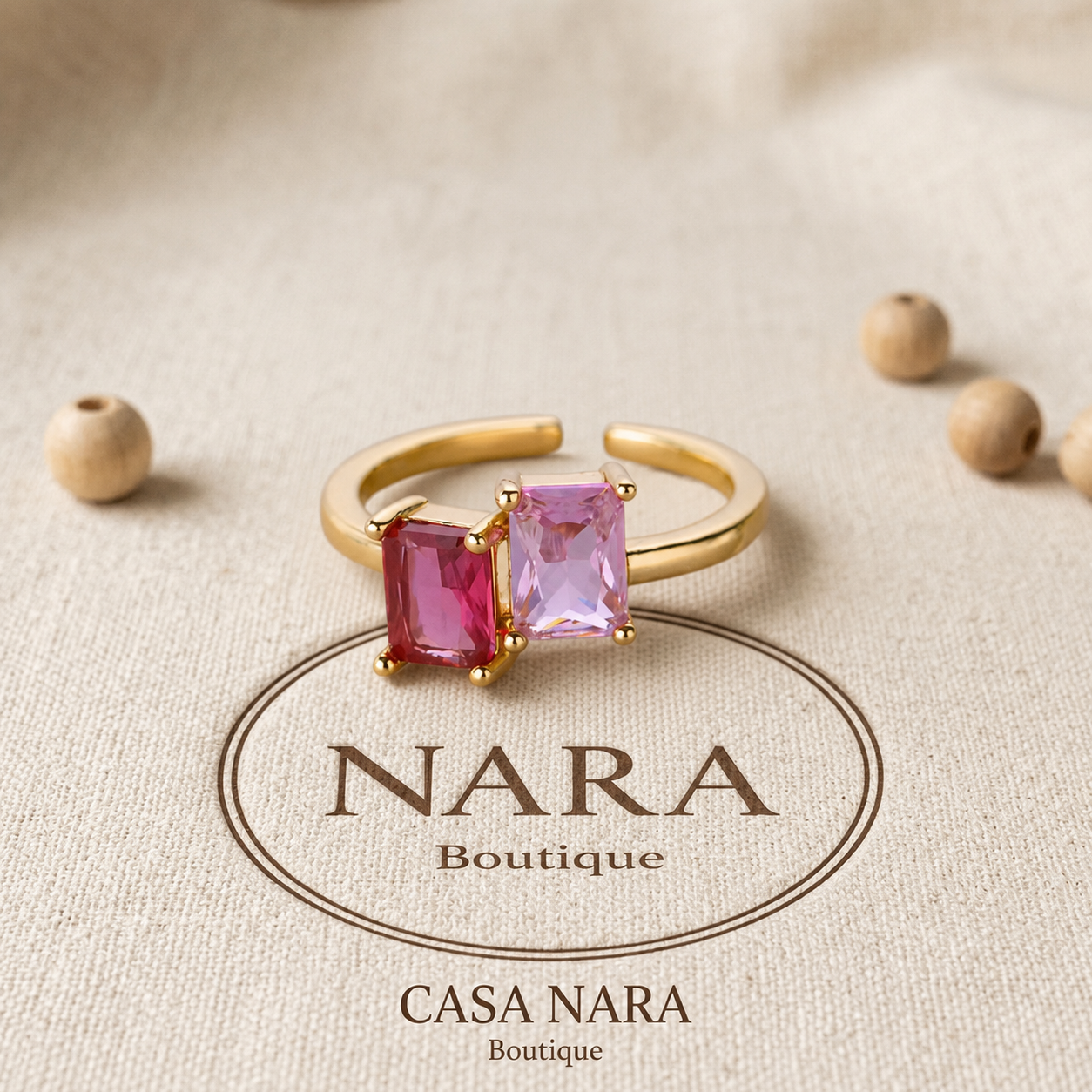 Anillo Double Rose